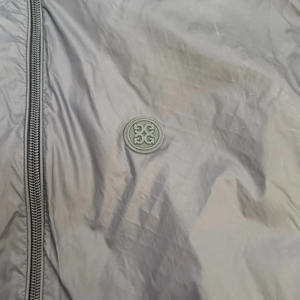 G/Fore Interlock Performer Full Vest Size XL Stretch Tech Golf Twighlight Blue
